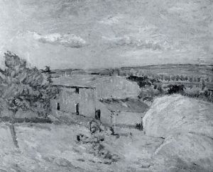Ferme A La Meule De Foin by Maxime Maufra