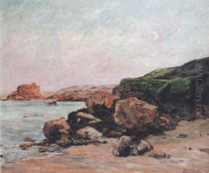 Lever De Lune A Saint-jean Du Doigt by Maxime Maufra