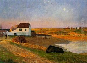 Bretagne - Le Hameau by Maxime Maufra