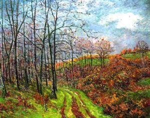 Chemin Dans Les Bois, Gourlizon (finistere) Chemin Dans Les Bois, Gourlizon (finistere)