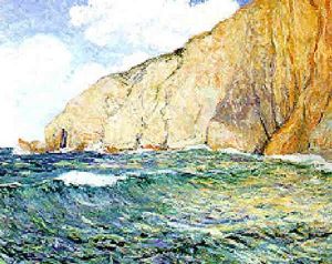 La Baie De La Chevre (l'estaque) by Maxime Maufra
