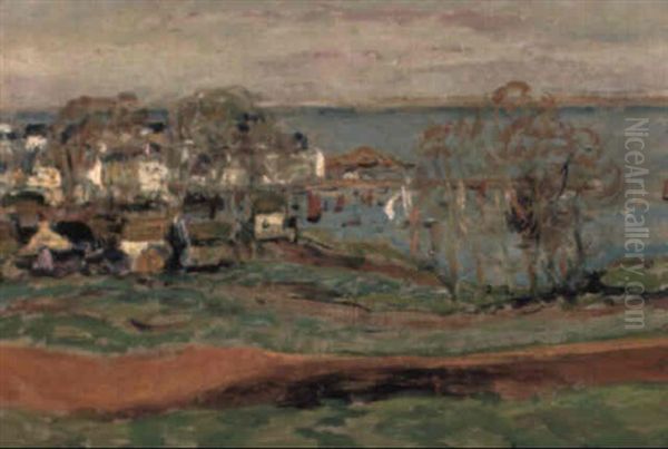 Vue De La Cote D'un Village En Bord De Mer - view 1
