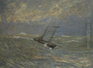 Voilier En Haute Mer by Maxime Maufra