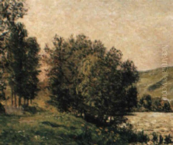 La Seine Aux Andelys - view 1