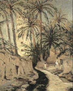 L'oasis De Biskra by Maxime Maufra