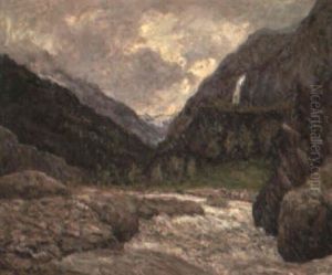 Valle De La Romanche, Le Torrent Neigeux Valle De La Romanche, Le Torrent Neigeux