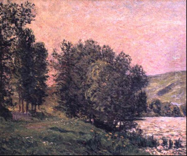 Paysage Le Soir Aux Andelys - view 1