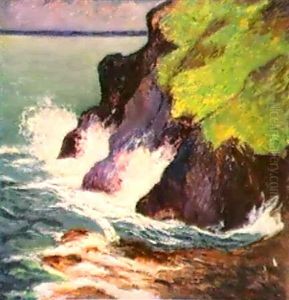 Les Trois Falaises by Maxime Maufra