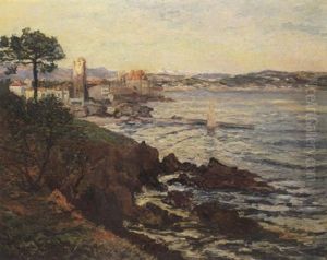 La Baie De La Napoule, Pres Cannes by Maxime Maufra