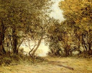 Paysage Le Soir Au Bord De La Mer (beg-meil) Baie De Concarneau by Maxime Maufra