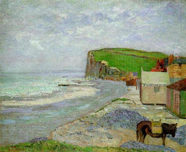 Sur La Plage D'etretat - view 1