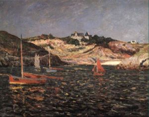 Le Fond Du Port Du Goulphar, Belle-isle En Mer Le Fond Du Port Du Goulphar, Belle-isle En Mer