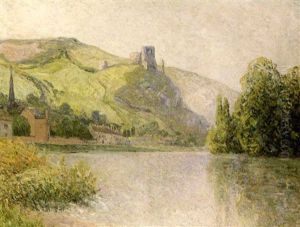 Chateau Gaillard, Effet Du Matin by Maxime Maufra