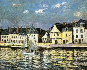 Le Port De Saint Goustan, Bretagne