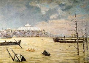 Les Inondations A Paris by Maxime Maufra