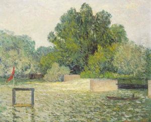 Le Barrage A Pontoise by Maxime Maufra