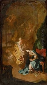 L'annonciation by Franz Anton Maulbertsch