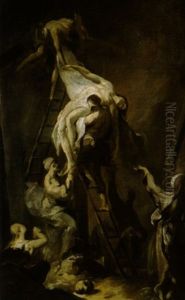 Die Kreuzabnahme by Franz Anton Maulbertsch
