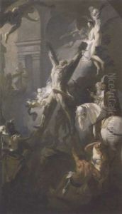 The Martyrdom Of Saint Andrew by Franz Anton Maulbertsch