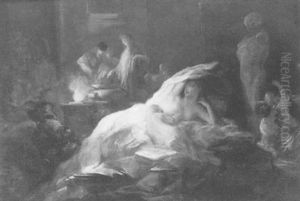 Scene De Sorcellerie by Franz Anton Maulbertsch