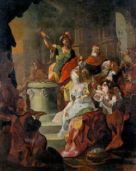 Agamemnon Opfert Iphigenie - view 1