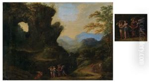 Paysage Avec La Fuite En Egypte by Henri Mauperche