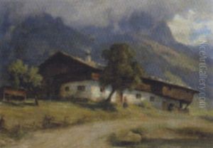Bauernhof by Albert Maurer
