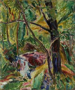 Bauernhof by Alfred Henry Maurer