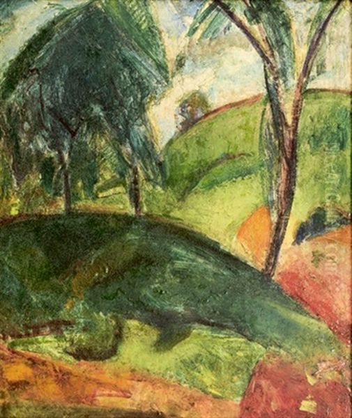 Paysage Aux Arbres - view 1