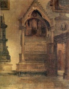 Interior De La Iglesia De Araceli En Roma