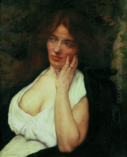 Portrait De Femme Pensive (eugenie Debray) - view 1