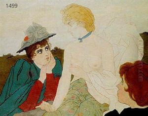 Les Trois Amies by Charles Maurin