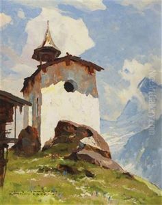 Bergkapelle St. Wendelin In Eisten, In Kanton Wallis