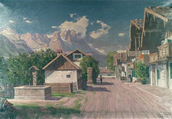 Fruhlingsstrase In Garmisch - view 1