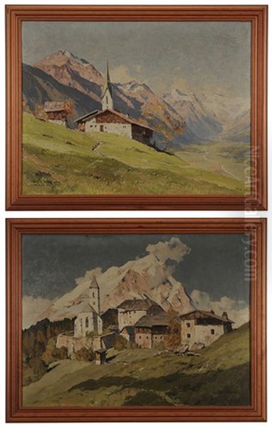 Alpine Landscapes (pair) - view 1