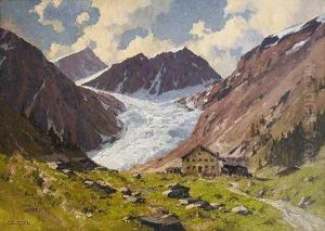 Mittelbergferner Im Pitztal, Tirol by Hans Maurus