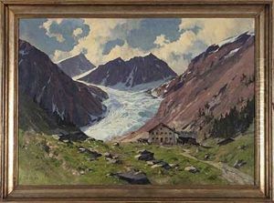 Mittelberg Ferner Im Pitztal, Tirol by Hans Maurus