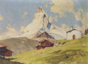 Matterhorn Und Findelen by Hans Maurus