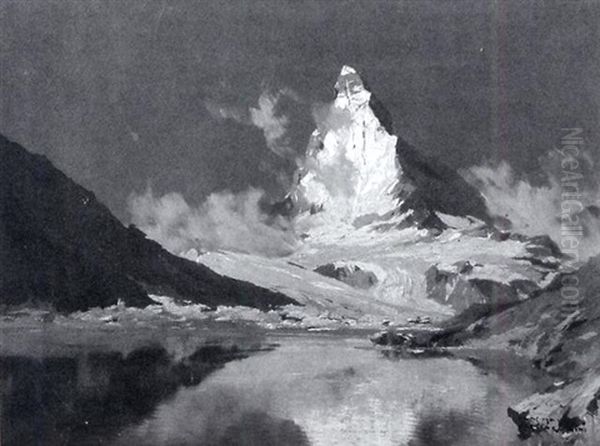 Matterhorn Und Riffelsee - view 1