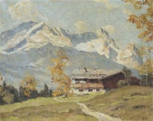 Gschwandtner Bauer, Alp Zugspitze by Hans Maurus