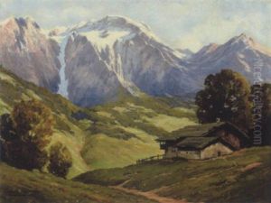 Alm Bei Roggenstein (hoher Goll)