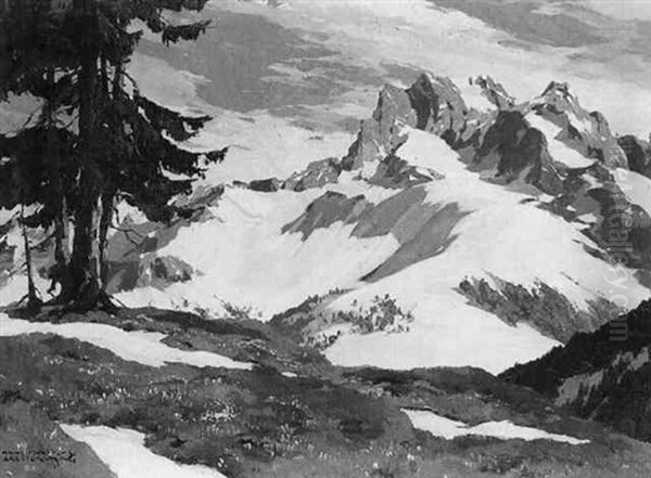 Dreitorspitze Im Kreuzeck Bei Garmisch - view 1