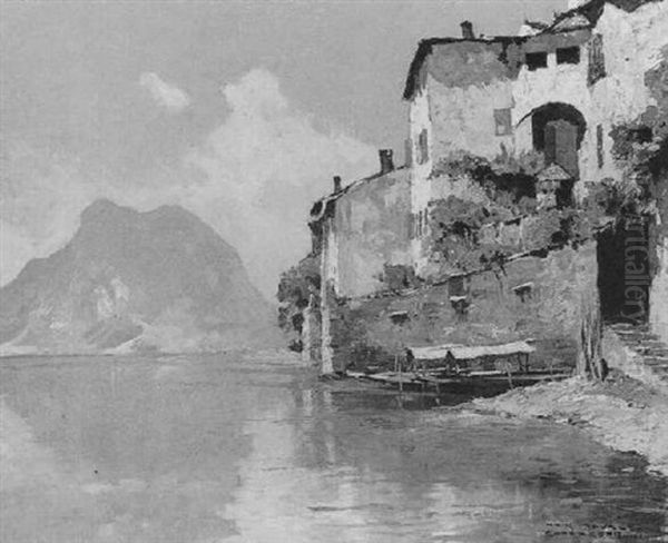 Ansicht Vom Lago Maggiore - view 1