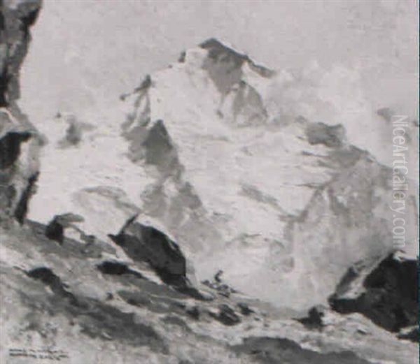 Blick Auf Das Jungfraumassiv - view 1