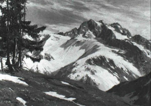 Die Dreitorspitze Vom Kreuzeck - view 1