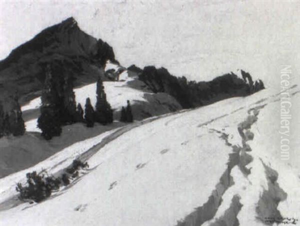 Alpspitze, Zugspitze, Kreuzeck - view 1