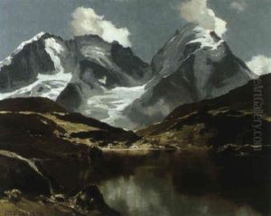 Blick Auf Bernina by Hans Maurus