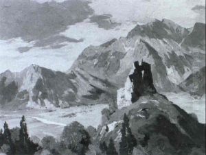 Wartenstein Bei Bad Ragaz by Hans Maurus