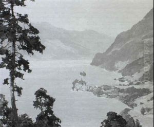 Iseltwald Am Brienzer See by Hans Maurus