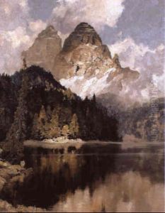 Drei Zinnen Und Misurinasee In S_dtirol